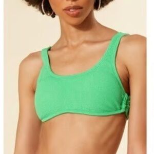 Pilyq NWT Reef Side Ring Bikini Top
